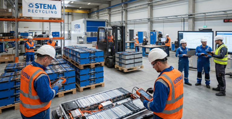 Stena Recycling’s SEK 500+ Million Battery Bet Signals the Next Global Phase of EV Circularity